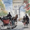 l'Arc de Triomphe lang geleden